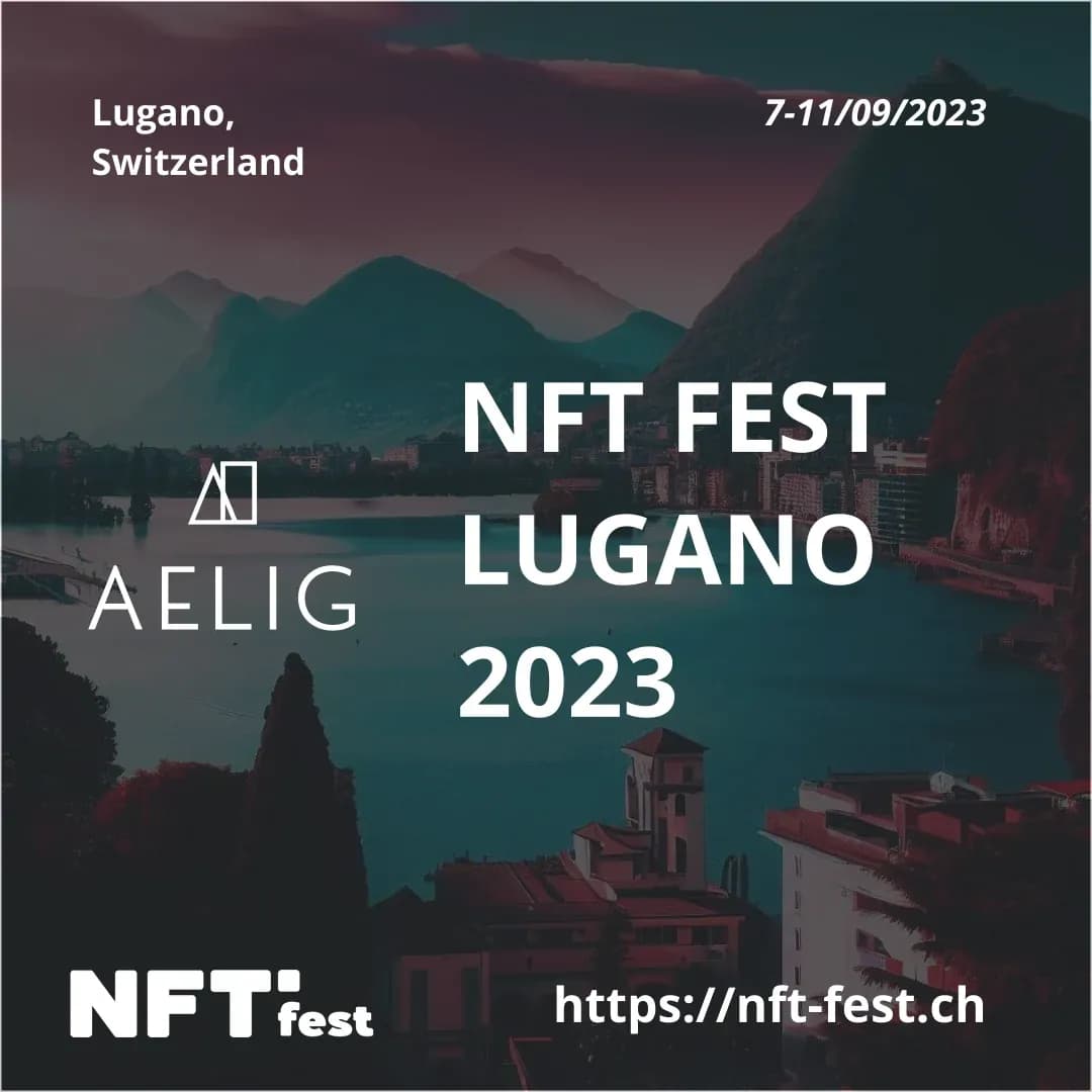 NFT Fest Lugano 2023 poster