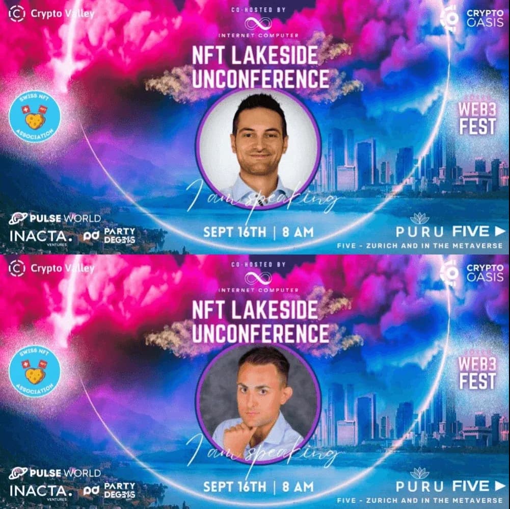 NFT Lakeside unConference poster