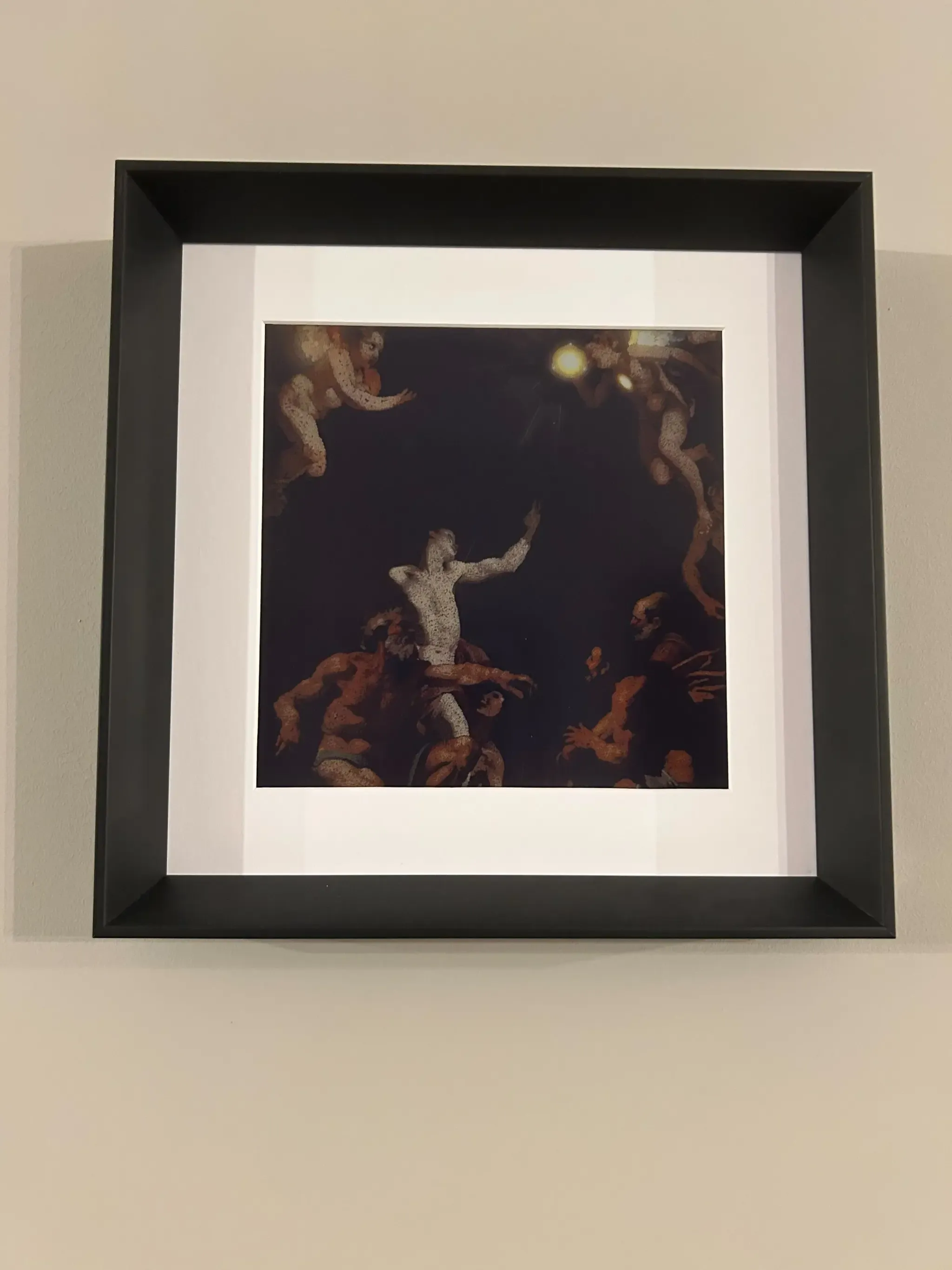 AELIG frame hanged on a wall