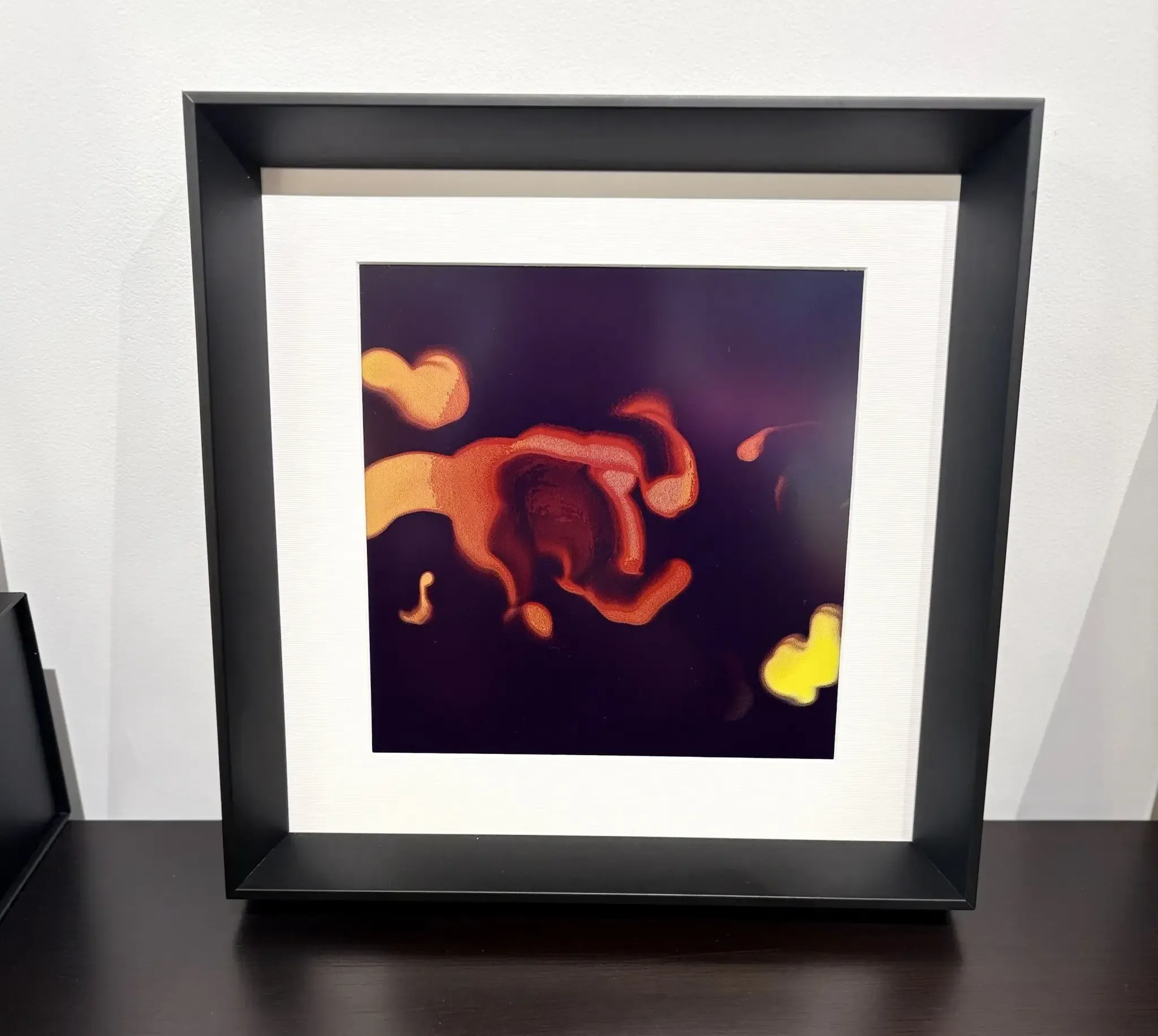AELIG frame on a table