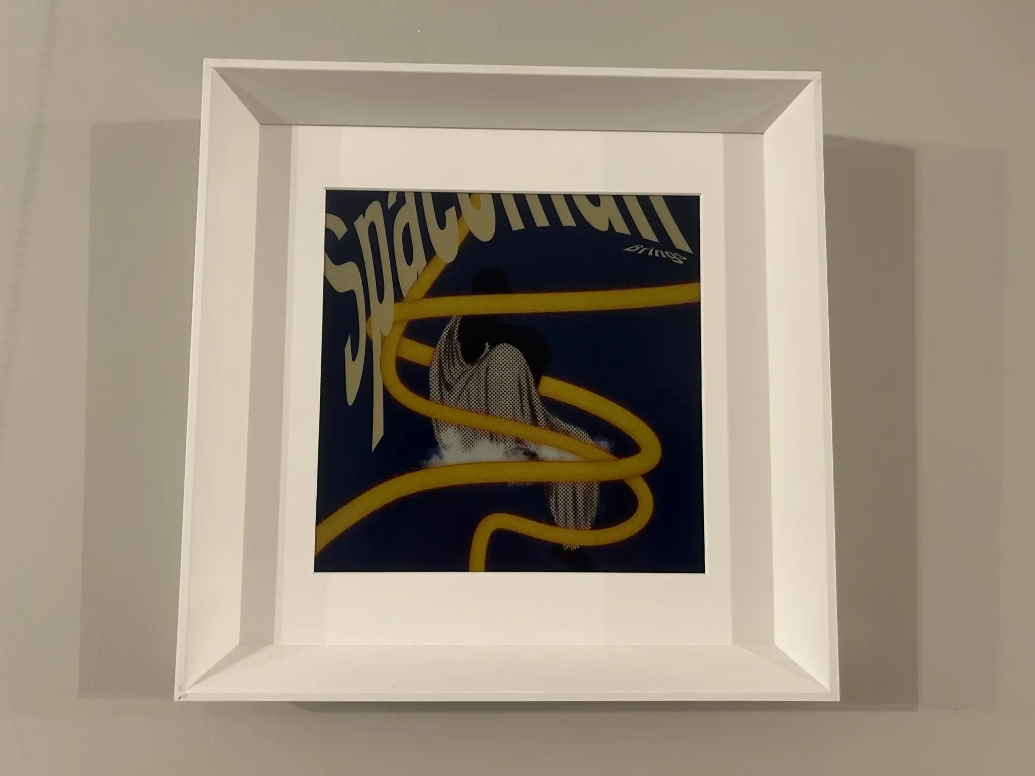 Frame hanged on a wall